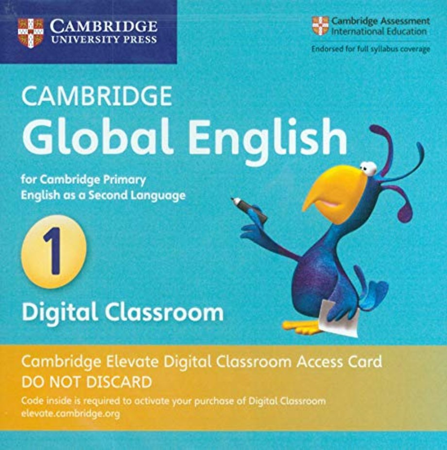 Cambridge Global English Stage 1 Cambridge Elevate Digital Classroom Access Card (1 Year)