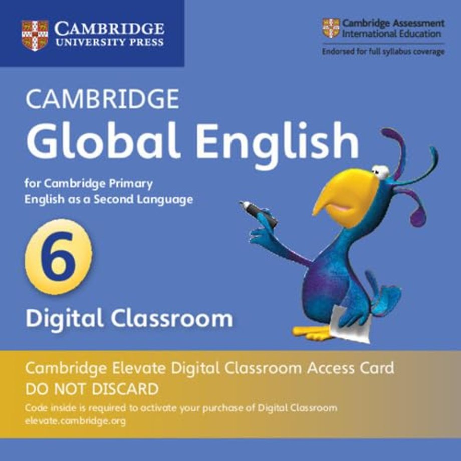 Cambridge Global English Stage 6 Cambridge Elevate Digital Classroom Access Card (1 Year)