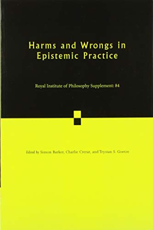 Harms and Wrongs in Epistemic Practice