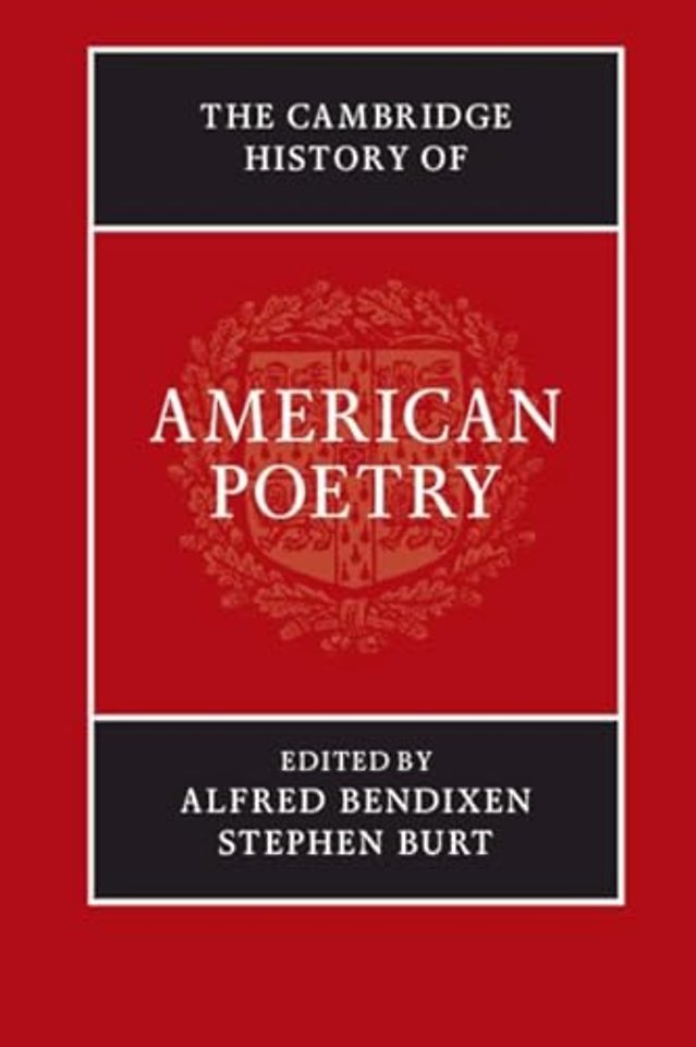 The Cambridge History of American Poetry