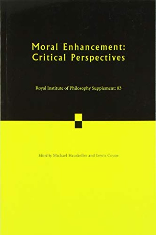 Moral Enhancement