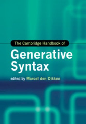 The Cambridge Handbook of Generative Syntax
