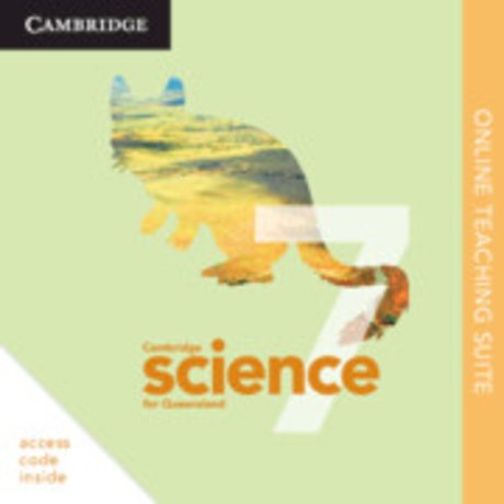 Cambridge Science for Queensland Year 7 Online Teaching Suite Card