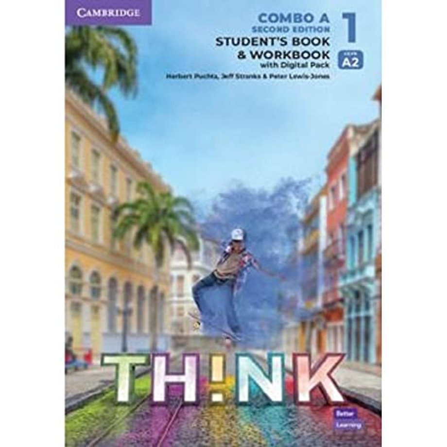 Think Level 1 Student's Book and Workbook with Digital Pack Combo A British English