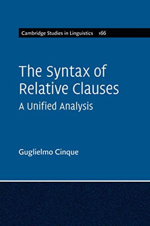 The Syntax of Relative Clauses