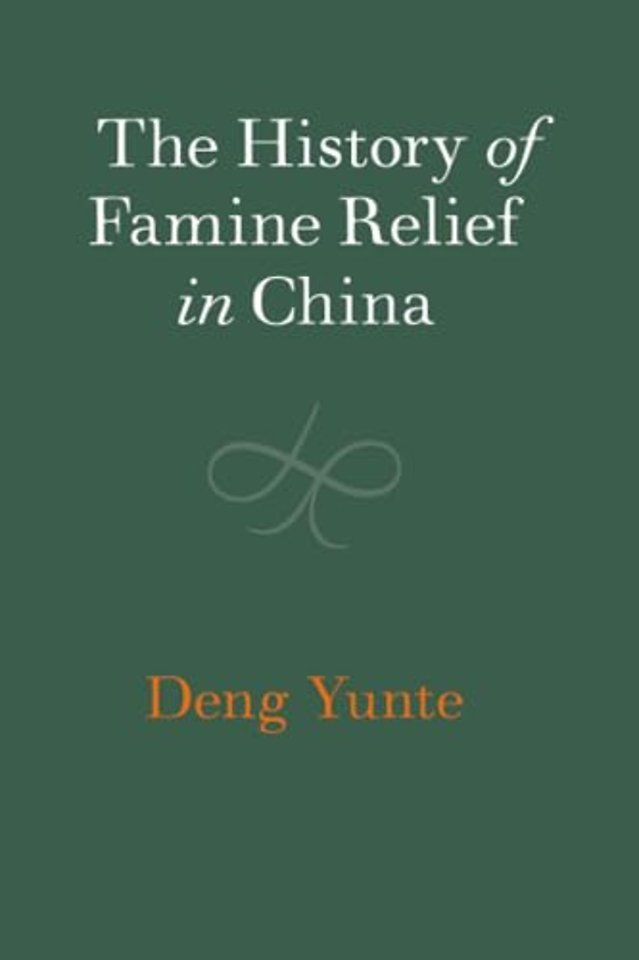 The History of Famine Relief in China