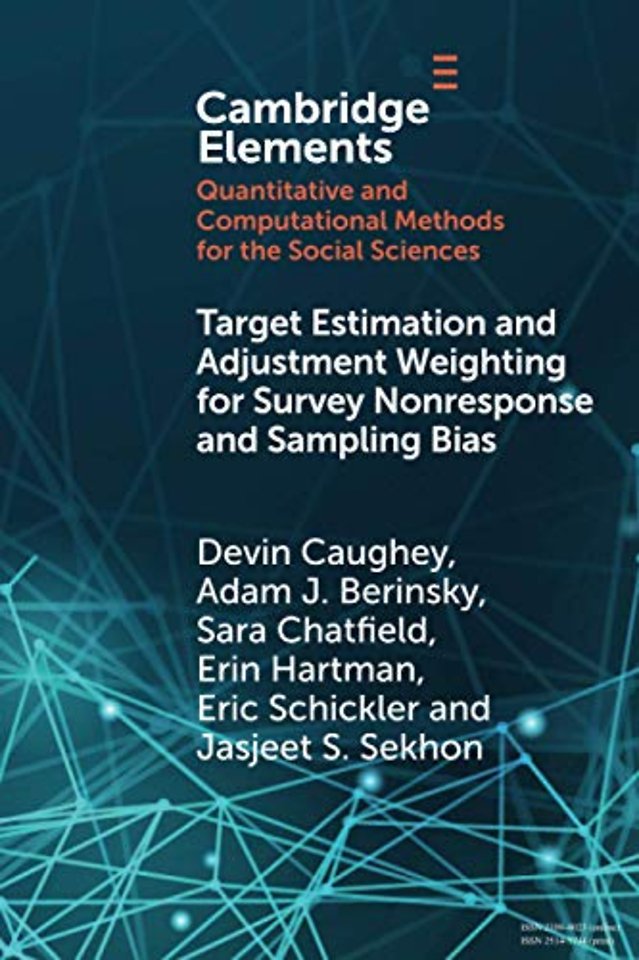 Target Estimation and Adjustment Weighting for Survey Nonresponse and Sampling Bias