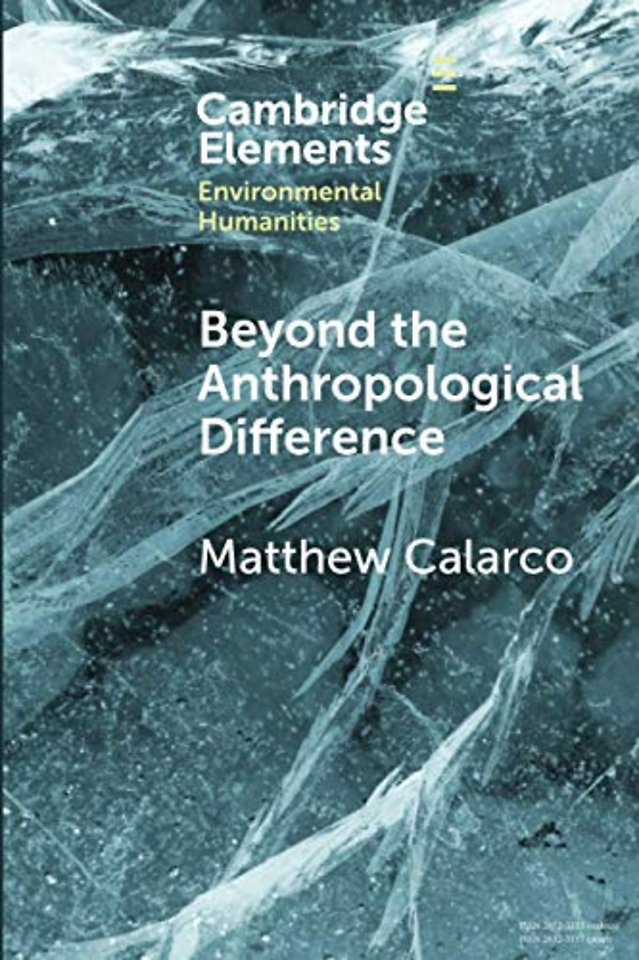 Beyond the Anthropological Difference