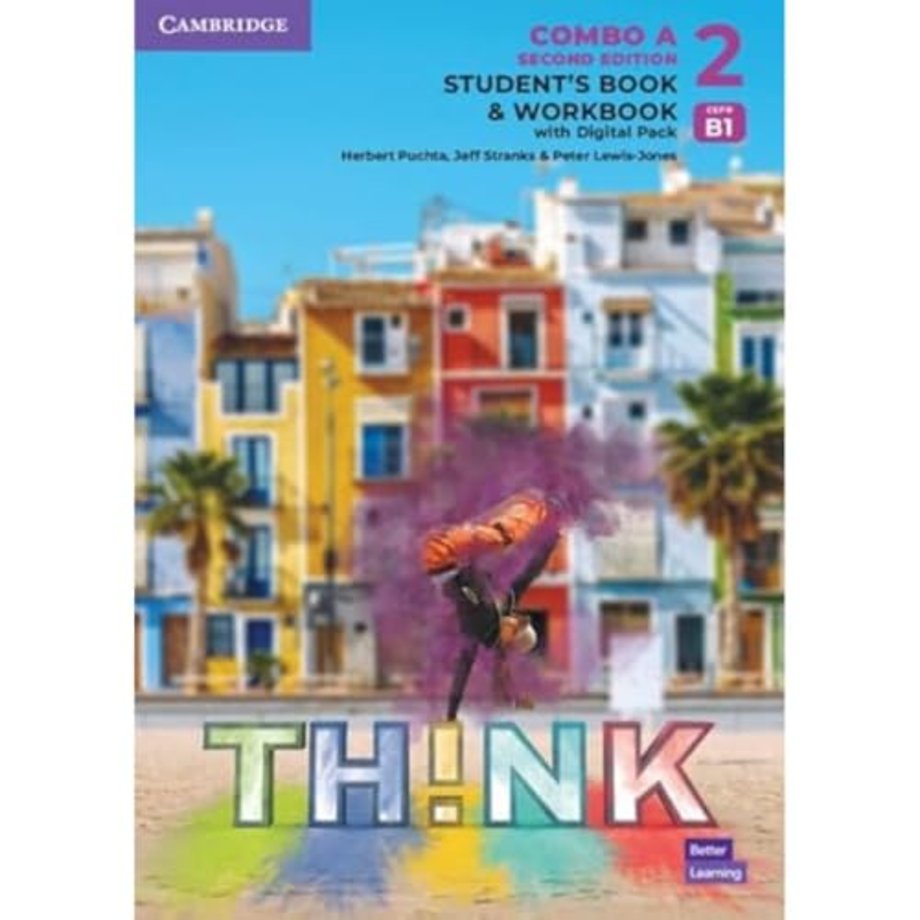 Think Level 2 Student's Book and Workbook with Digital Pack Combo A British English