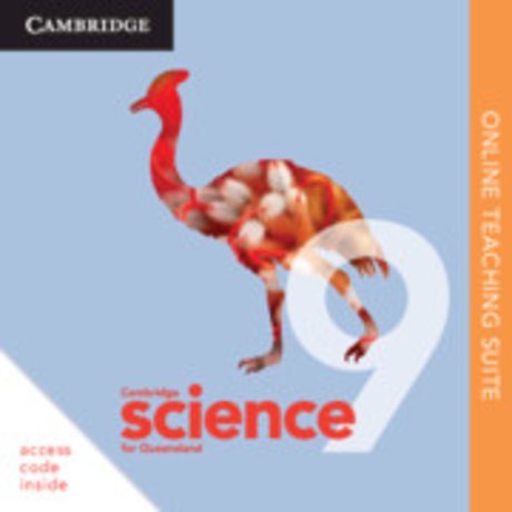 Cambridge Science for Queensland Year 9 Online Teaching Suite Card