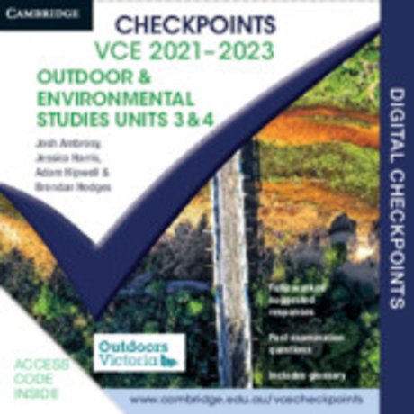 Cambridge Checkpoints VCE Outdoor and Environmental Studies Units 3&4 2021–2023 Digital Card