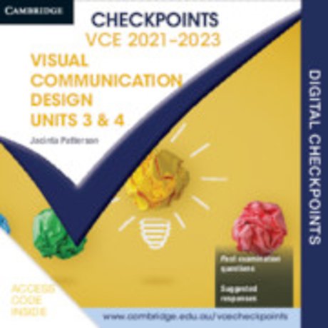 Cambridge Checkpoints VCE Visual Communication Units 3&4 2021–2023 Digital Card