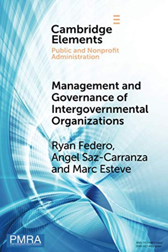 Management and Governance of Intergovernmental Organizations