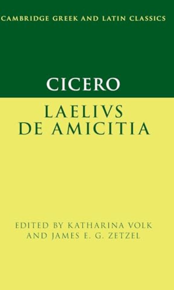 Cicero: Laelius de amicitia