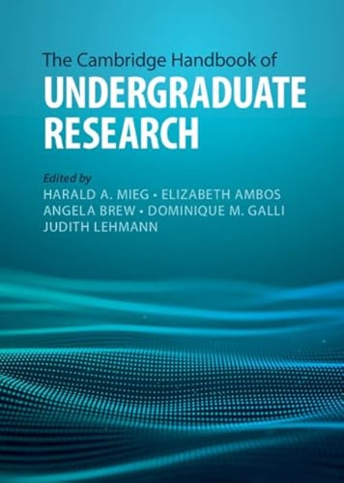The Cambridge Handbook of Undergraduate Research