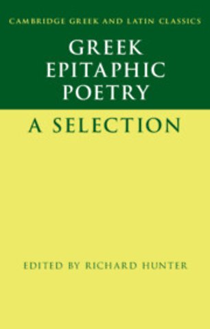 Greek Epitaphic Poetry