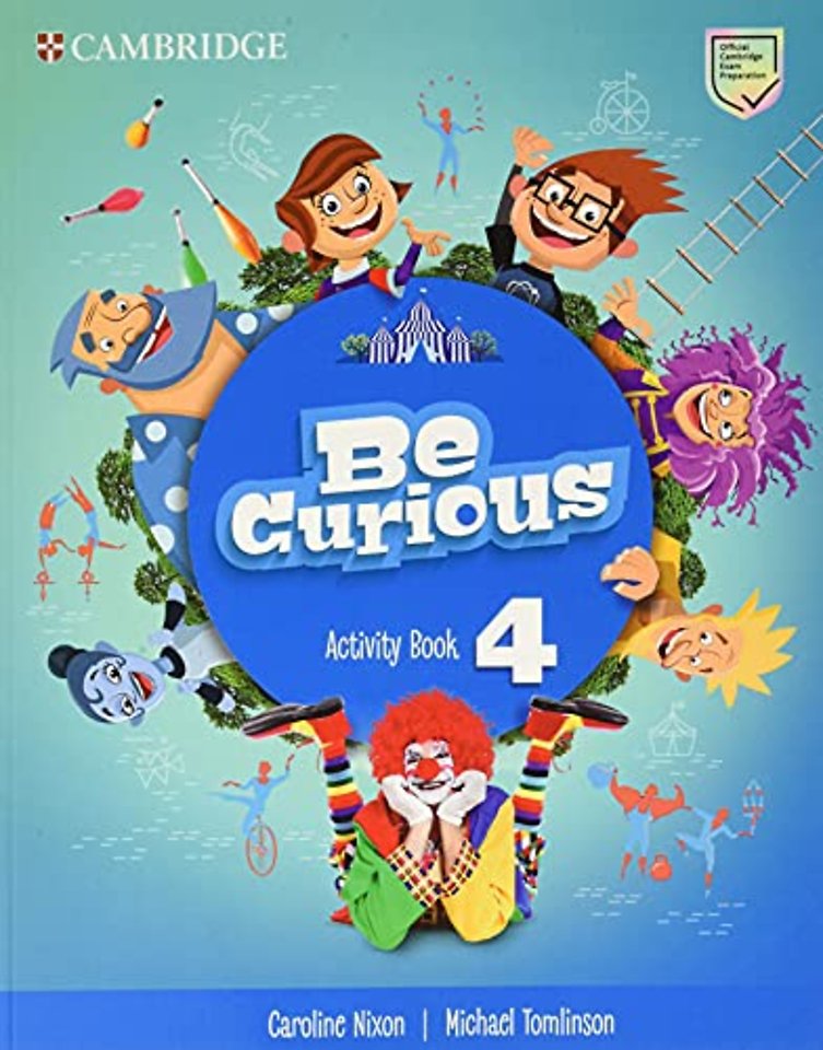 Be Curious Level 4 Activity Book with Home Booklet