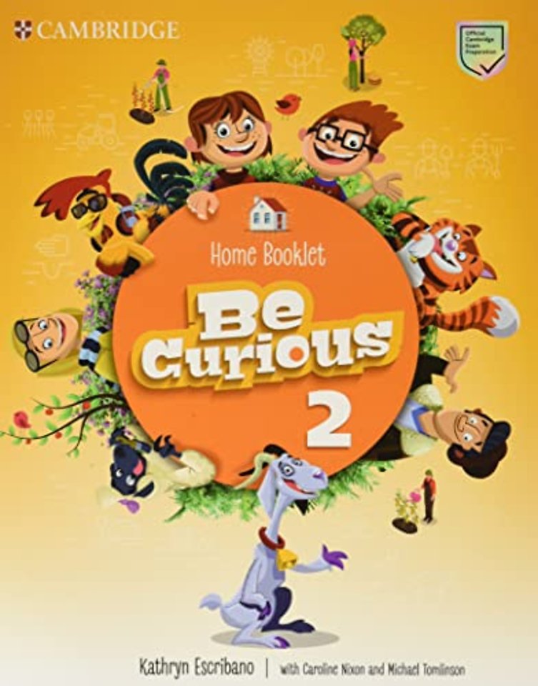 Be Curious Level 2 Activity Book with Home Booklet