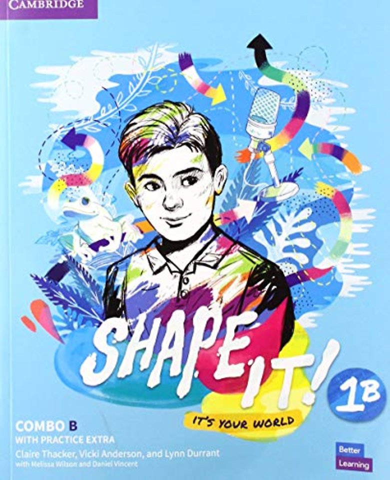 Shape It! Level 1 Combo B Student's Book and Workbook with Practice Extra