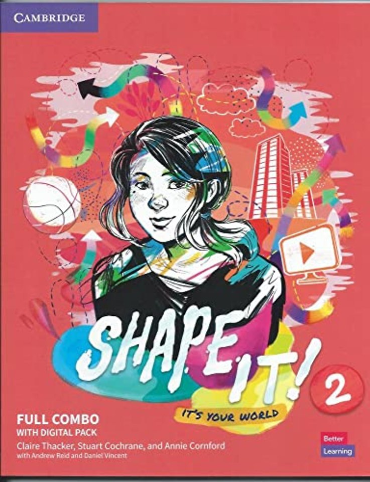 Shape It! Level 2 Full Combo Student's Book and Workbook with Practice Extra
