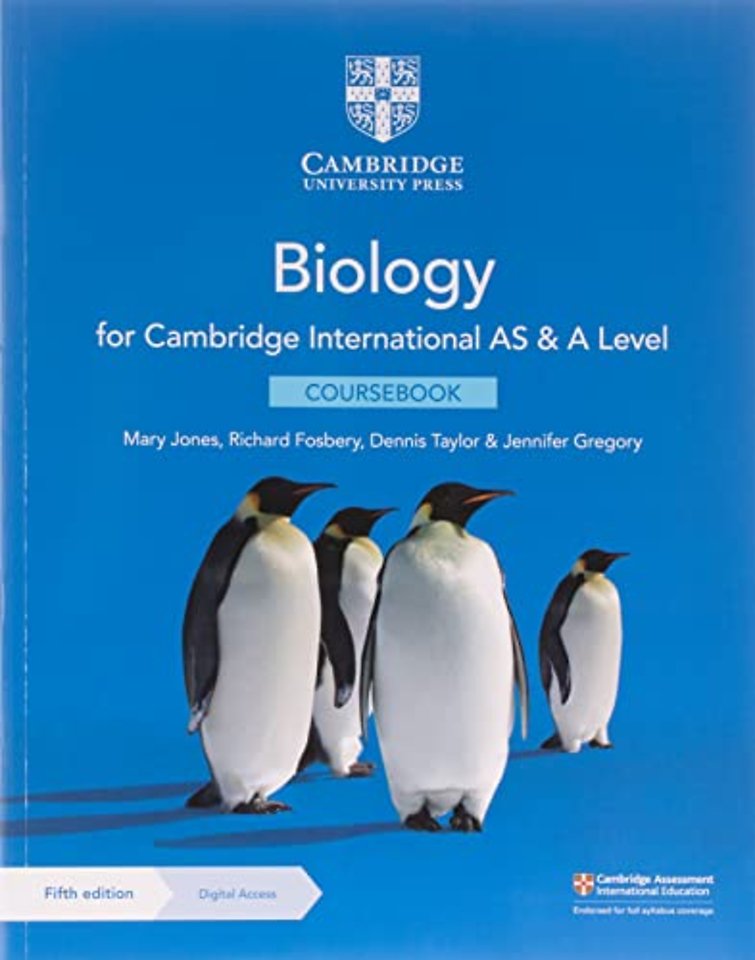 Cambridge International AS & A Level Biology Coursebook with Digital Access (2 Years) 5ed