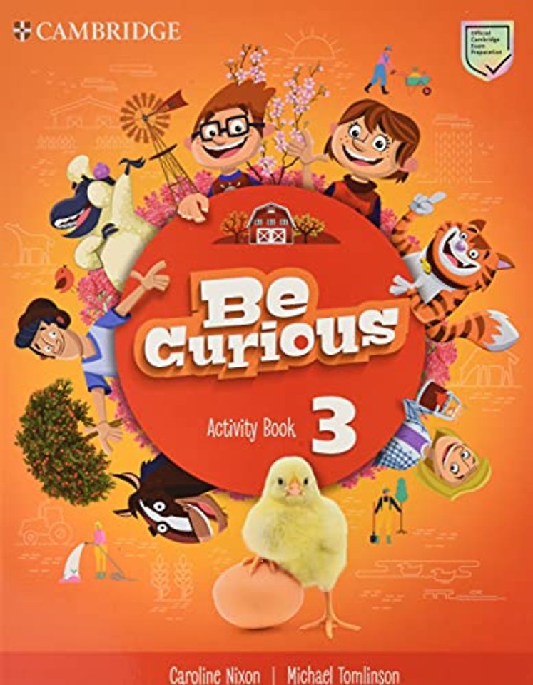 Be Curious Level 3 Activity Book with Home Booklet