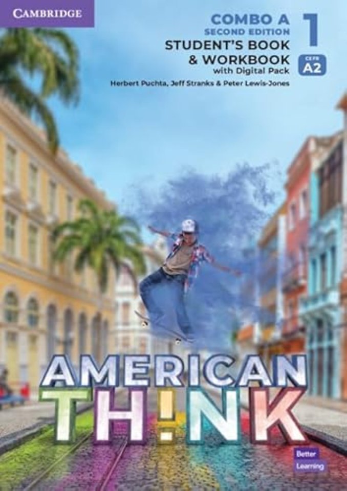 Think Level 1 Student's Book and Workbook with Digital Pack Combo A American English