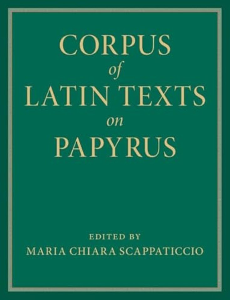 Corpus of Latin Texts on Papyrus 6 Volume Hardback Set