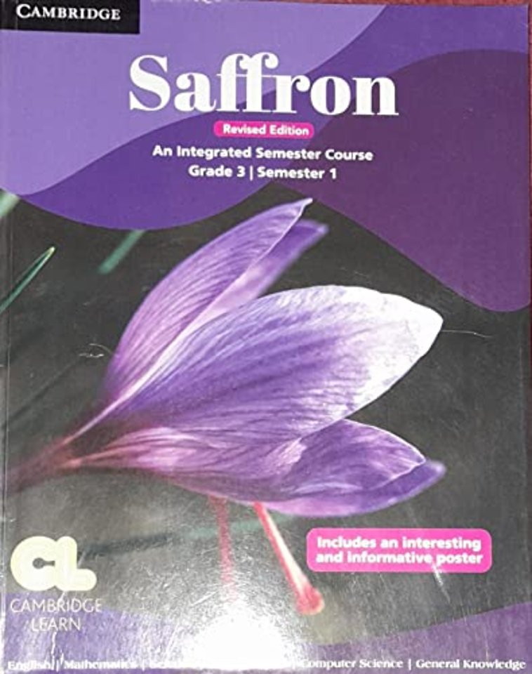 Saffron Level 3 Student's Book Semester 1