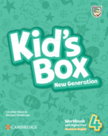 Kid's Box New Generation Level 4 Workbook with Digital Pack American English