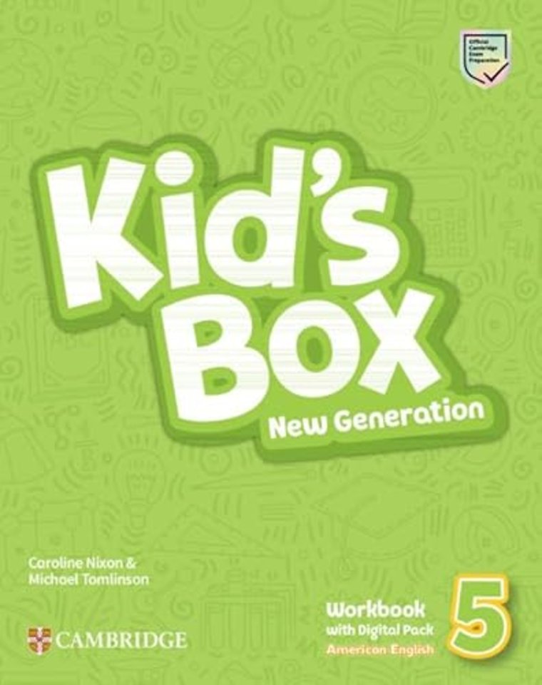 Kid's Box New Generation Level 5 Workbook with Digital Pack American English