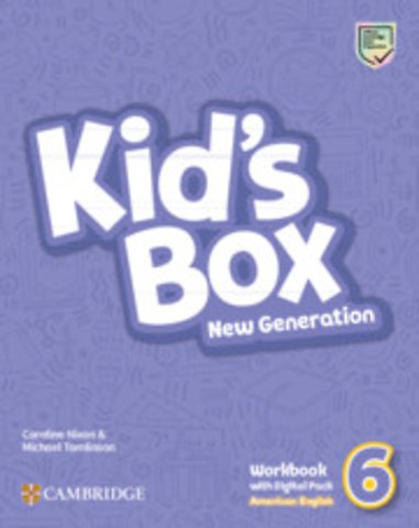 Kid's Box New Generation Level 6 Workbook with Digital Pack American English