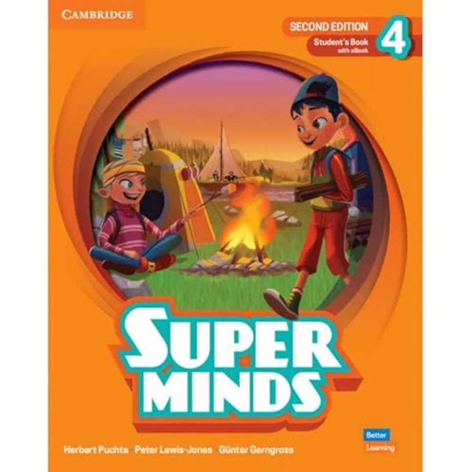 Super Minds Level 4 Workbook with Super Practice Book and Digital Pack British English
