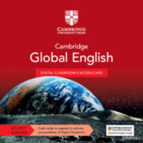 Cambridge Global English Digital Classroom 9 Access Card (1 Year Site Licence)