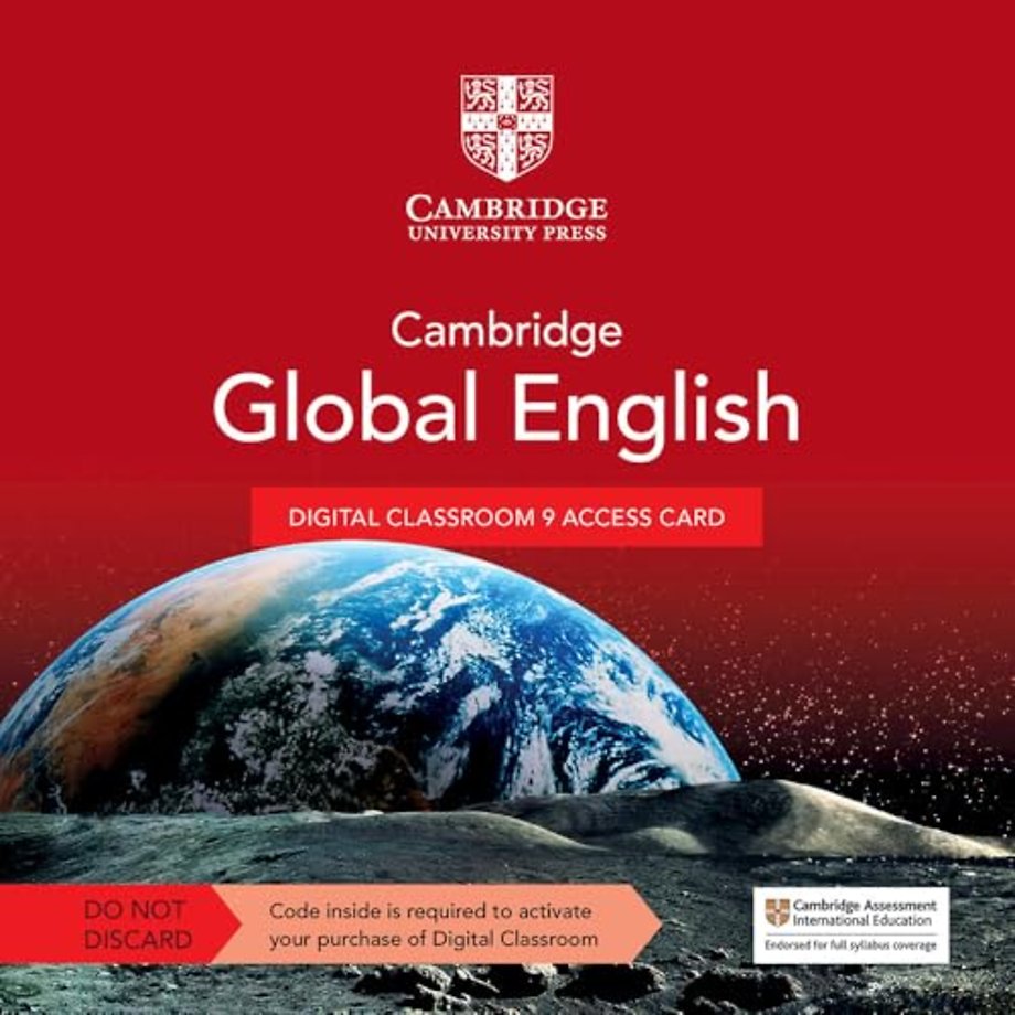 Cambridge Global English Digital Classroom 9 Access Card (1 Year Site Licence)