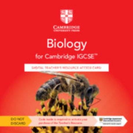 Cambridge IGCSE™ Biology Digital Teacher's Resource Access Card