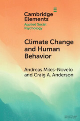 Climate Change and Human Behavior