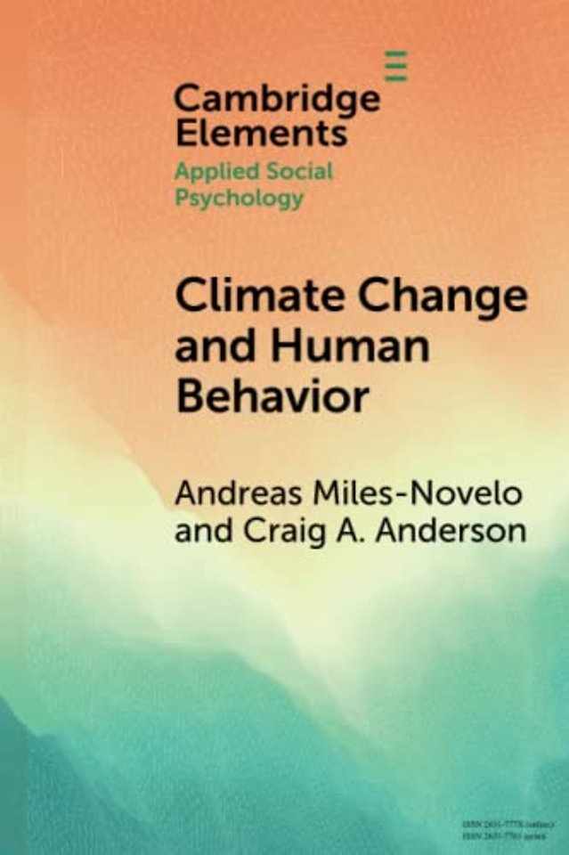 Climate Change and Human Behavior