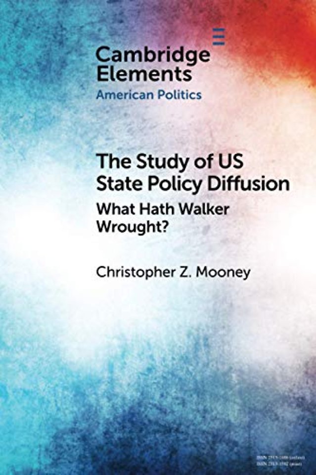The Study of US State Policy Diffusion