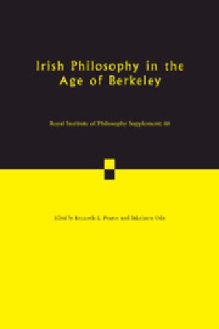 Irish Philosophy in the Age of Berkeley: Volume 88