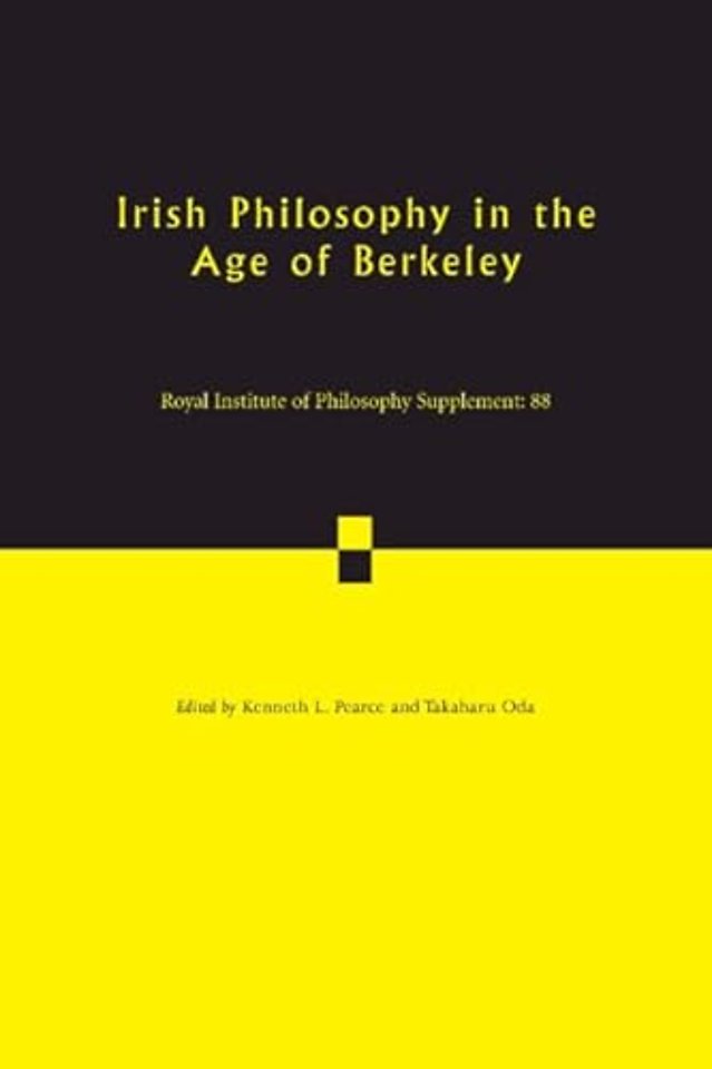 Irish Philosophy in the Age of Berkeley: Volume 88