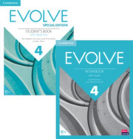 Evolve Level 4 Student's Book with Digital Pack and Workbook with Audio Special Edition