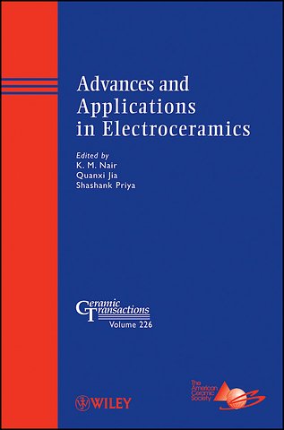 Advances and Applications in Electroceramics