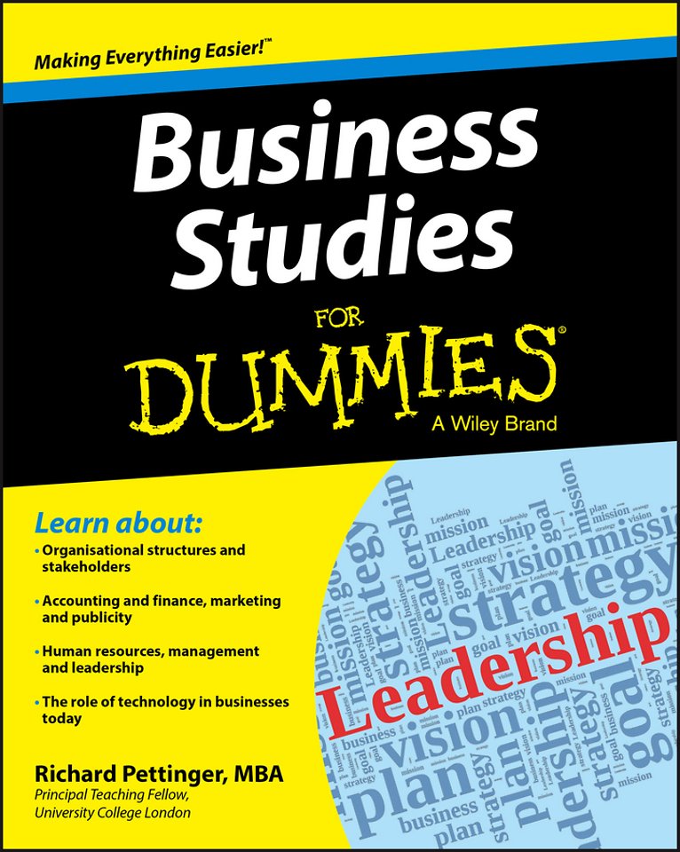 Business Studies For Dummies