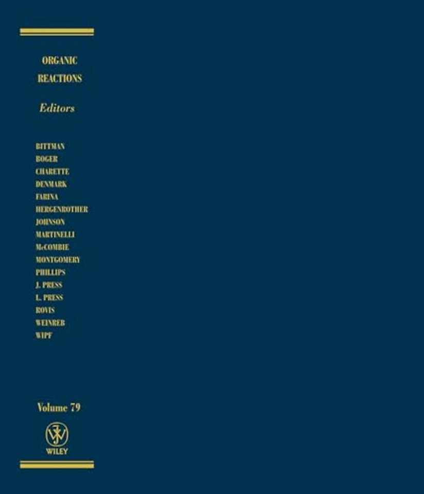 Organic Reactions, Volume 79