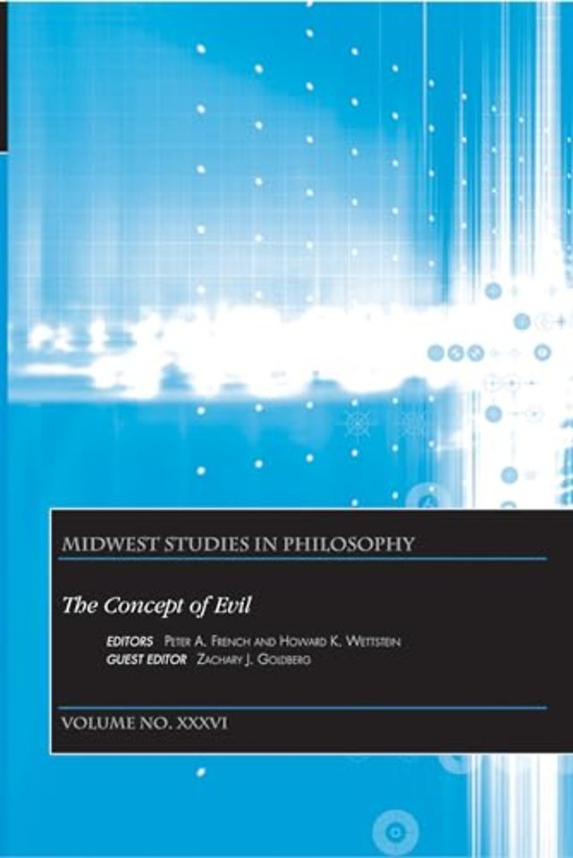 The Concept of Evil, Volume XXXVI