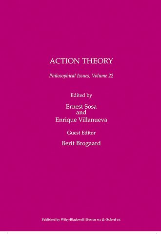Philosophical Issues V22 – Action Theory