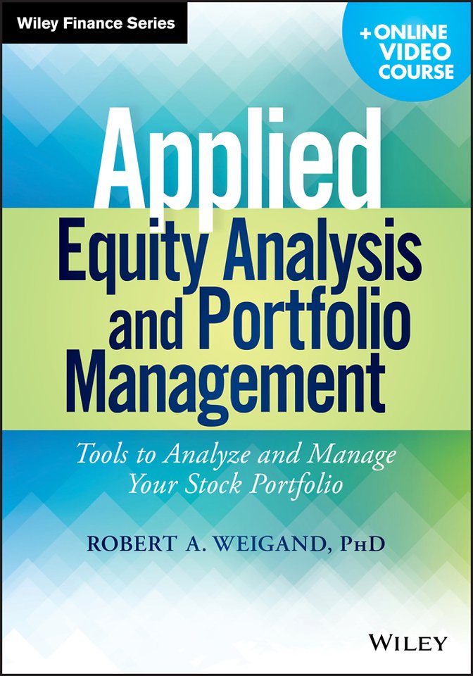Applied Equity Analysis and Portfolio Management, + Online Video Course