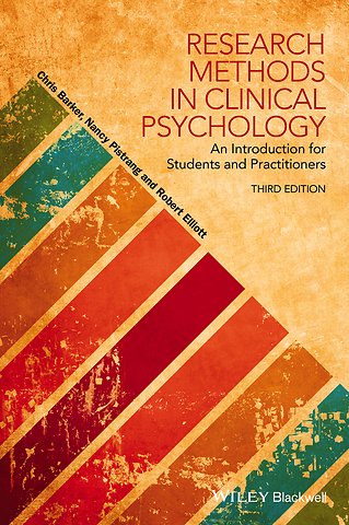 Research Methods in Clinical Psychology – An Introduction for Students and Practitioners, 3e