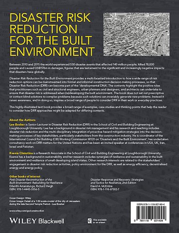 Disaster Risk Reduction for the Built Environment
